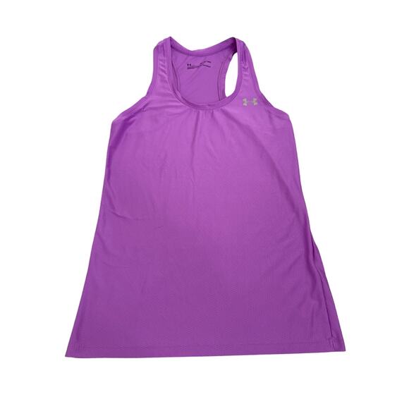 Under Armour Purple Racer Back Athletic Tank Top Size Women's XS - Picture 1 of 2
